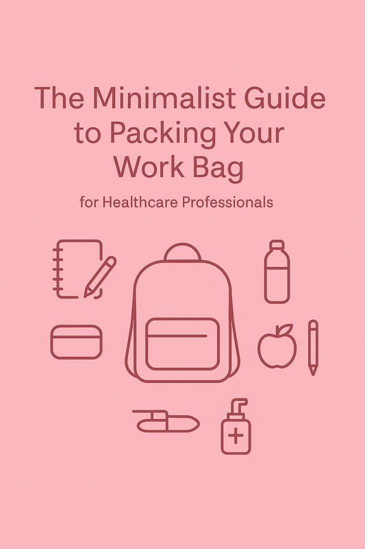 The Minimalist Guide to Packing Your Work Bag (for Healthcare Professionals)
